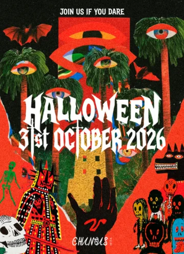 Chinois Presents Halloween poster