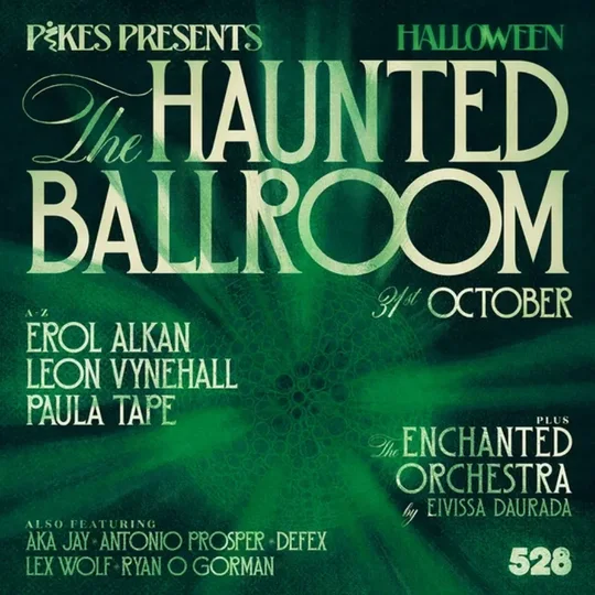 Haunted Ballroom at 528 Ibiza poster